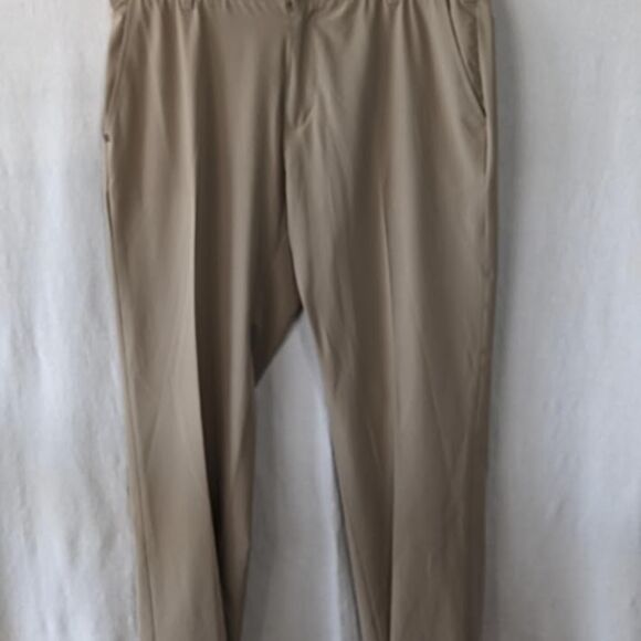 Adidas Golf Pants Lightweight Bundle 2 Pairs Khaki and Gray Size 38x30 - Picture 9 of 16